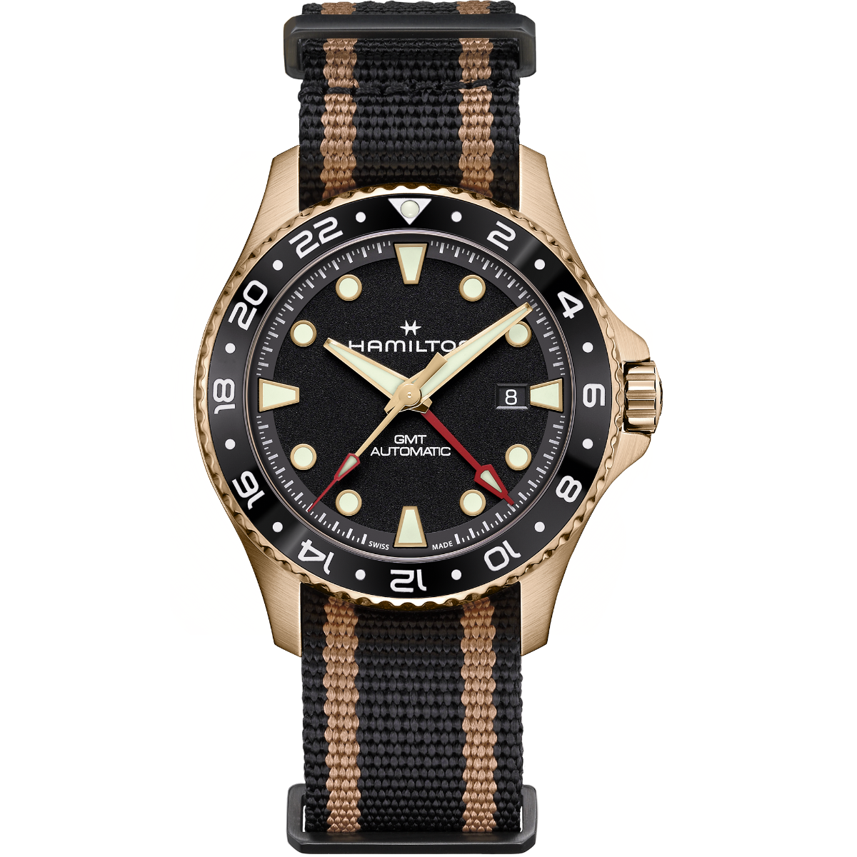 Hamilton Khaki Navy Scuba Automatic GMT 43mm Bronze
