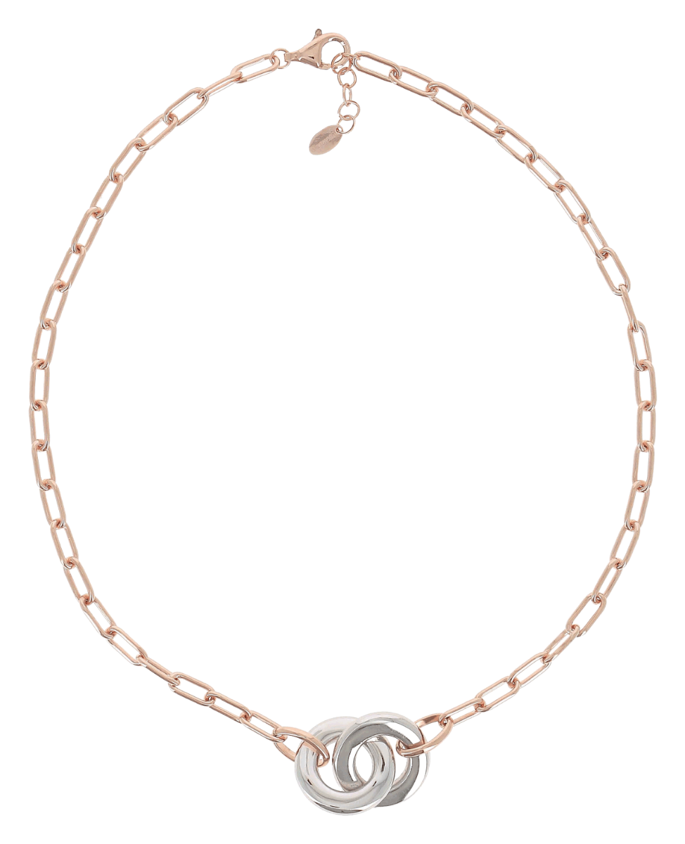 Pesavento Collier Elegance Shiny rosé bicolor