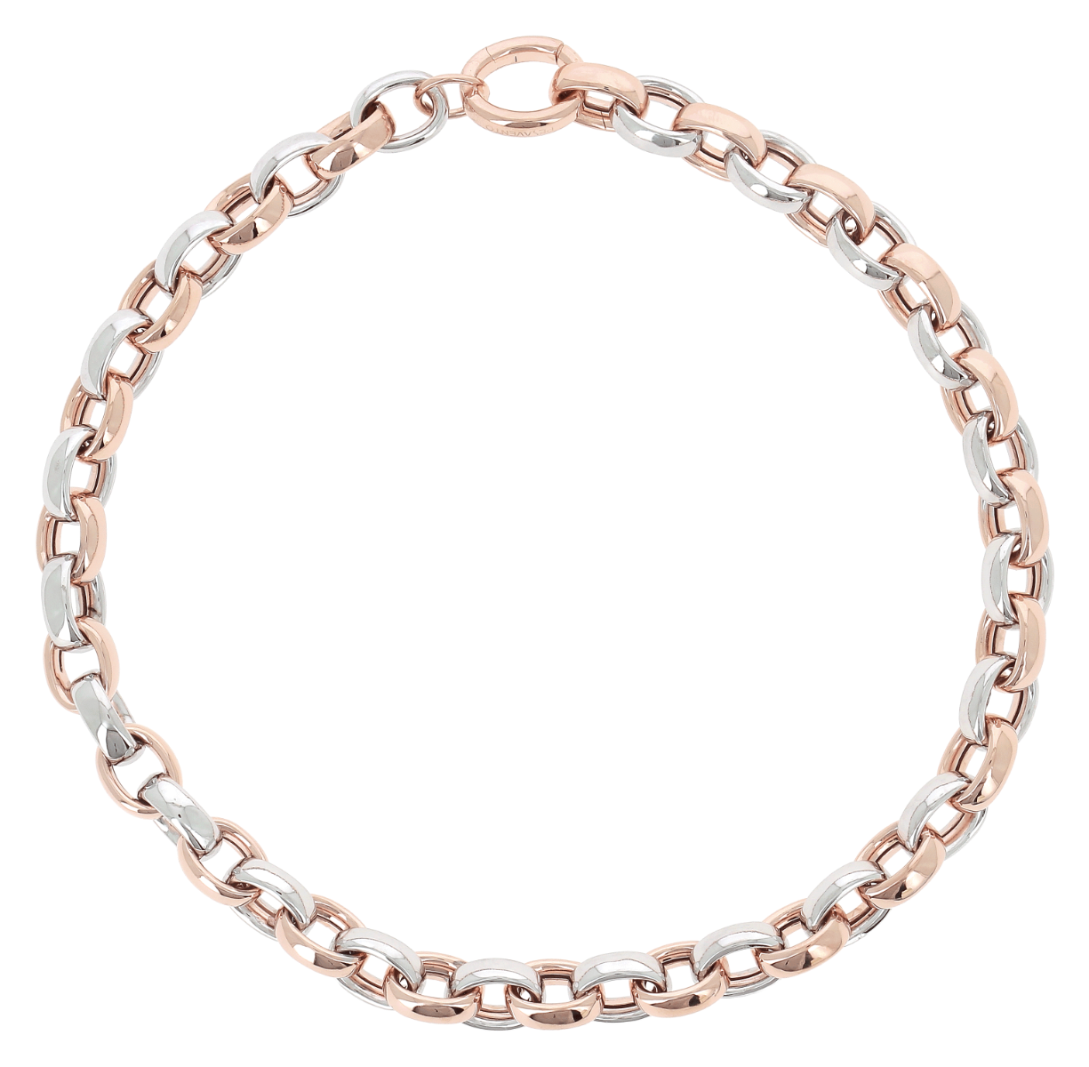 Pesavento Collier Elegance Shiny rosé bicolor