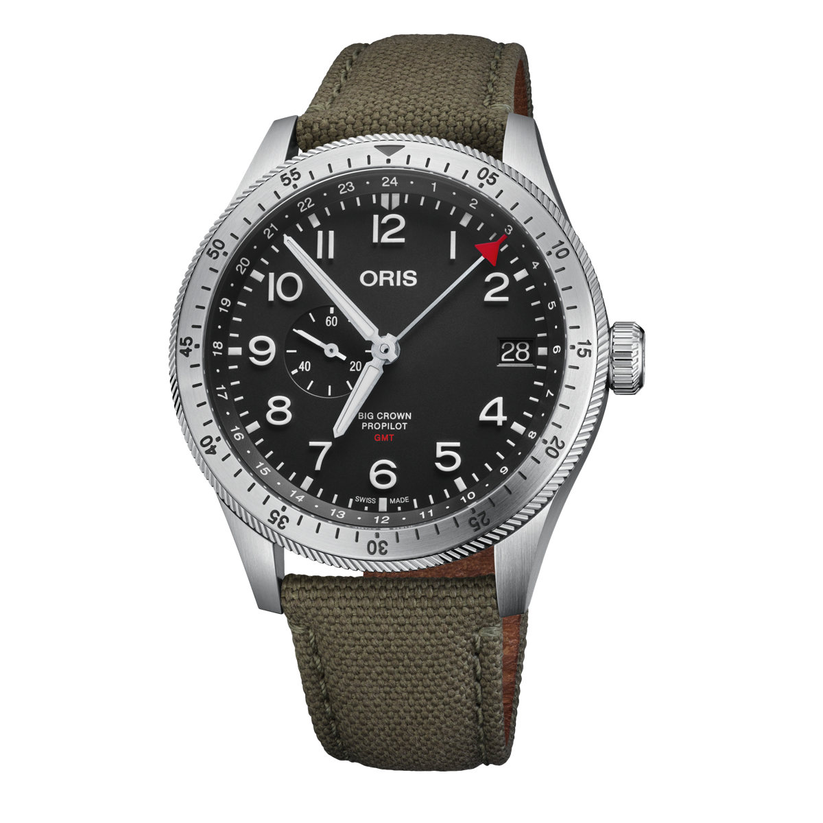 ORIS Big Crown Propilot Timer GMT