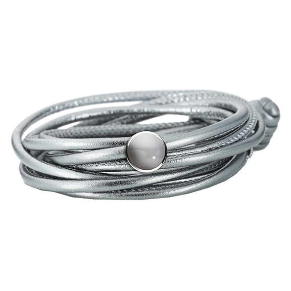 Capolavoro Lederarmband mit Schmuckelement Velluto