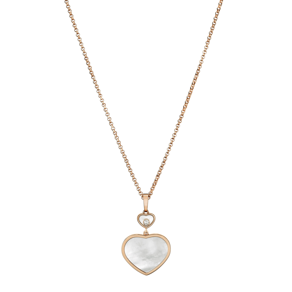 Chopard Anhänger Happy Hearts mit Kette