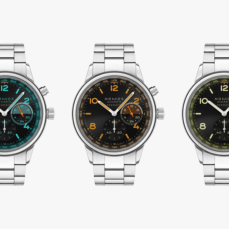 Go anywhere, do anything – Club Sport neomatik Weltzeit in neuen limitierten Farben
