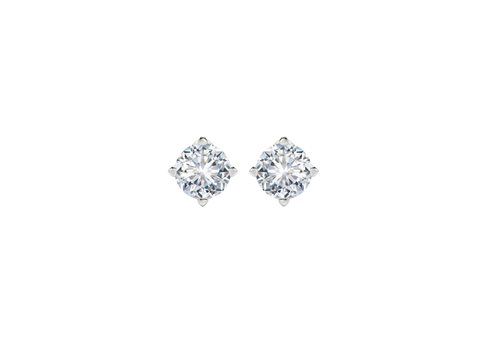 Forevermark Ohrstecker Platin mit Brillanten zus. 0,28 ct.