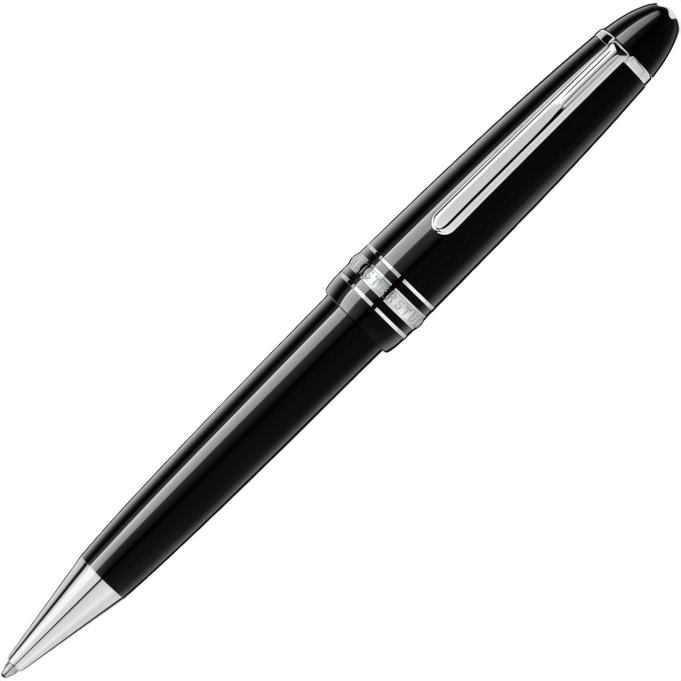 Montblanc Meisterstück LeGrand Kugelschreiber platiniert