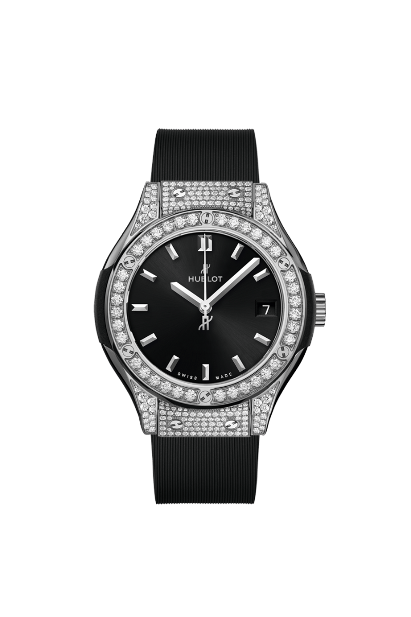 Hublot Classic Fusion Titanium Pavé
