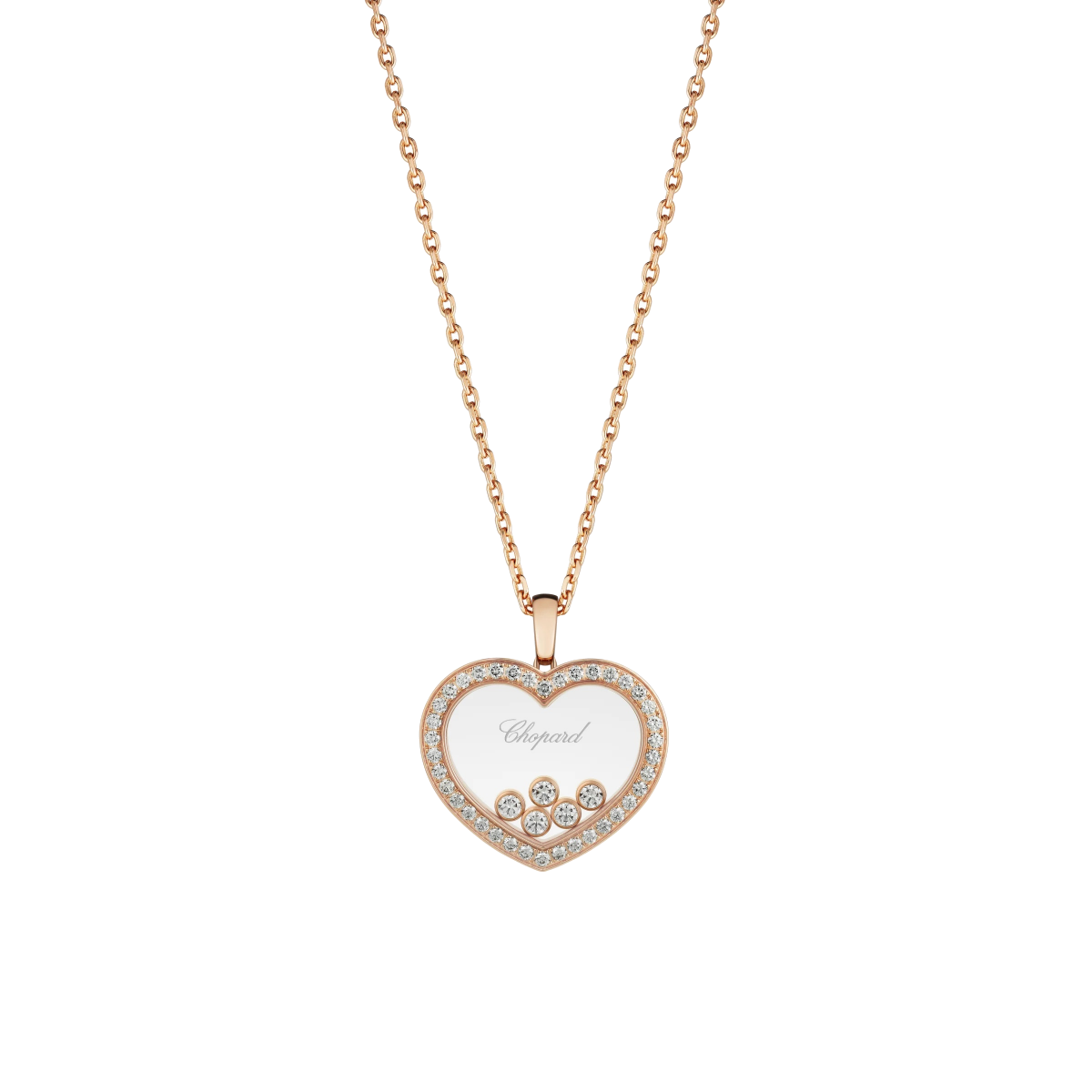 Chopard Brillantcollier Happy Diamonds Icons