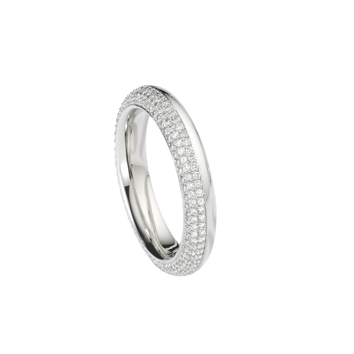 Henrich & Denzel Fünfeinhalb Ring Platin 950/- m. Brill.