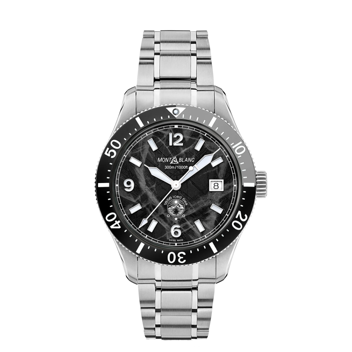 Montblanc 1858 Iced Sea Automatic Date