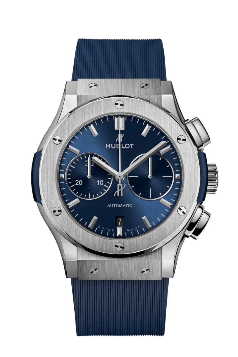 Hublot Classic Fusion Chronograph Titanium Blue
