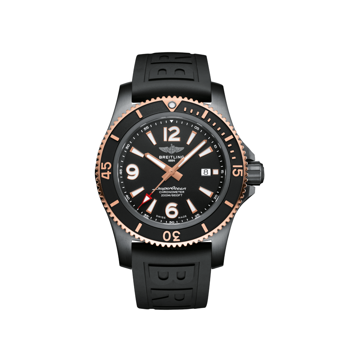 Breitling Superocean Automatic 46 Black Steel