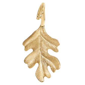 Ole Lynggaard Forest Anhänger Eichenblatt Medium