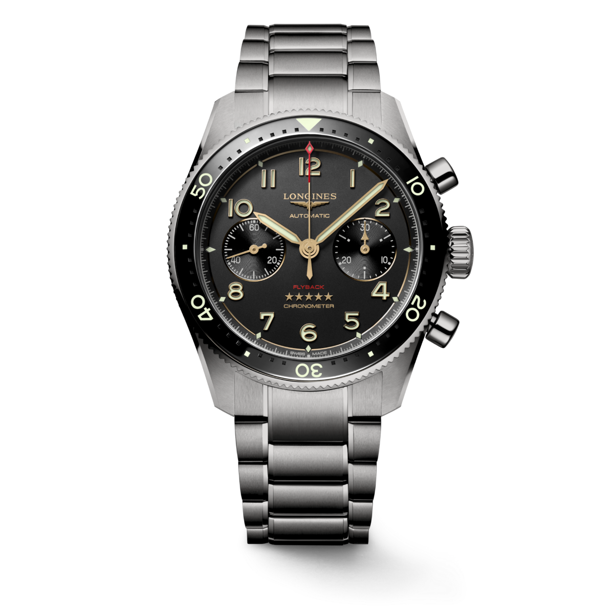 Longines Spirit Flyback Titanium