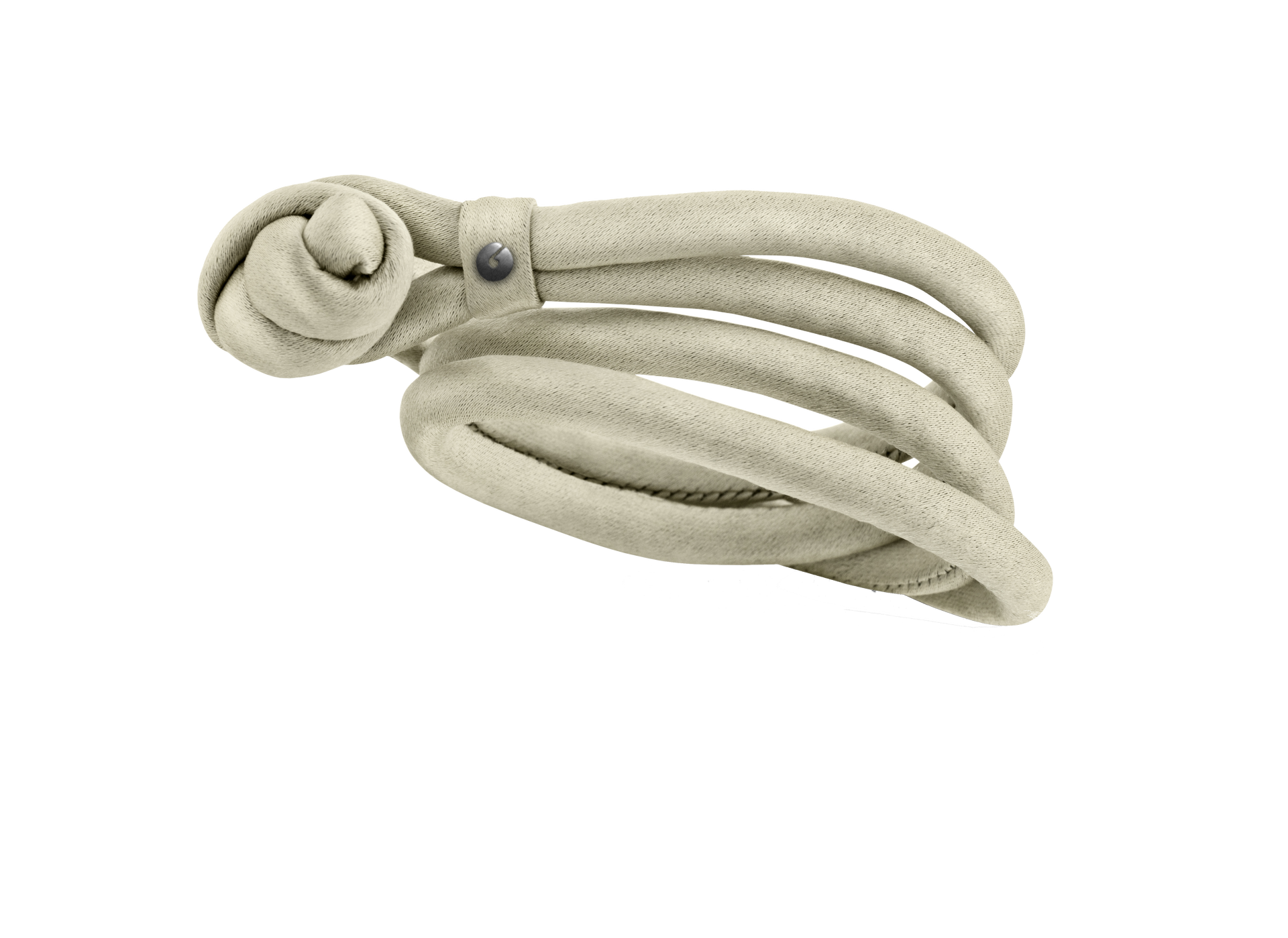 Ole Lynggaard Design Armband aus Seide in Farbe Beige-M