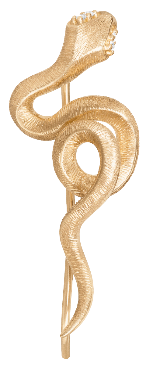 Ole Lynggaard Ohrring Snakes LE
