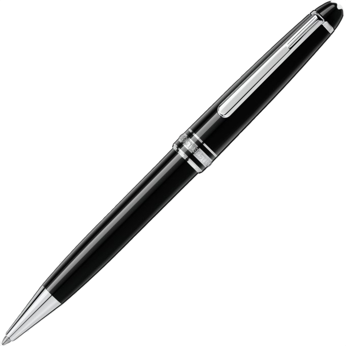 Montblanc Meisterstück Classique Kugelschreiber platiniert