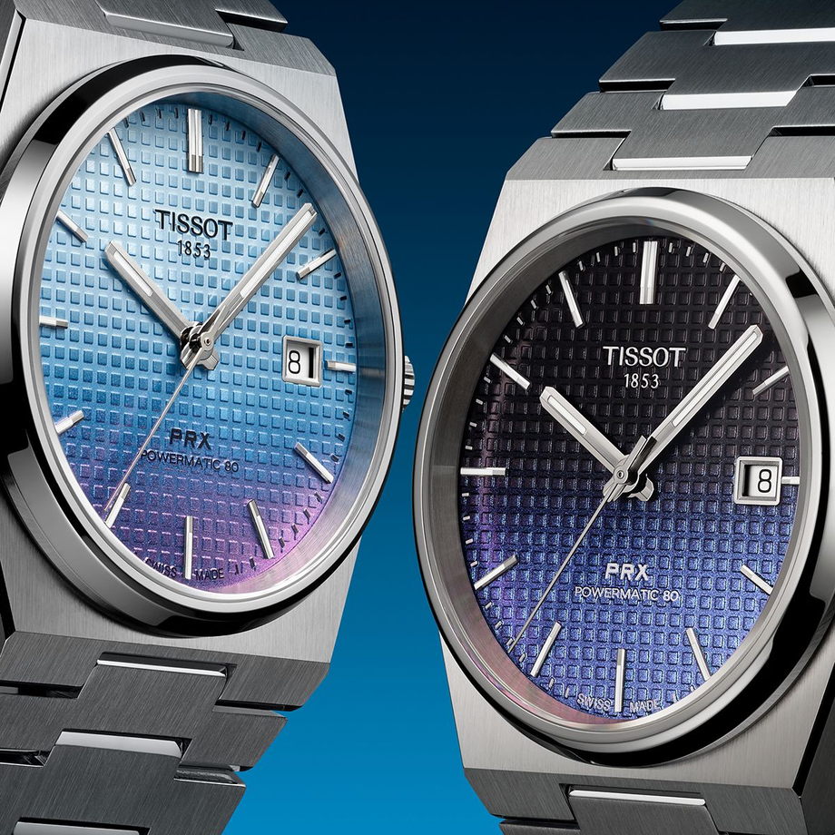 Die Tissot PRX Powermatic 80 40mm - jetzt mit neuem raffinierten Zifferblatt