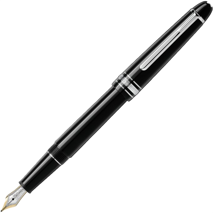 Montblanc Meisterstück Classique Füllfederhalter platiniert